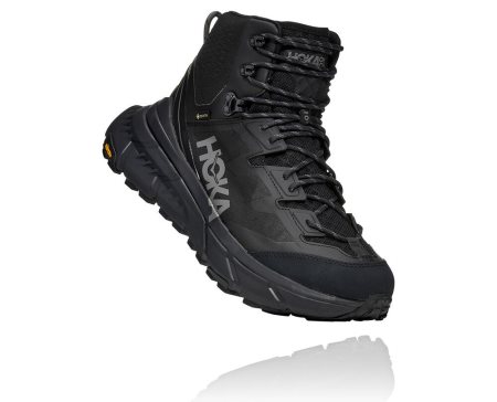 Hoka One One Tennine Hike Gore-tex Moški Pohodniški Čevlji Črna / Temno Siva SI-027168N